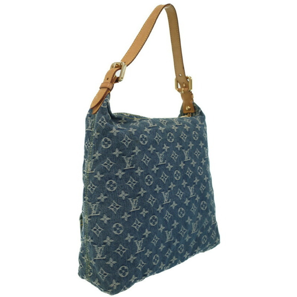 Louis Vuitton Shoulder Denim Bag Monogram Baggy
